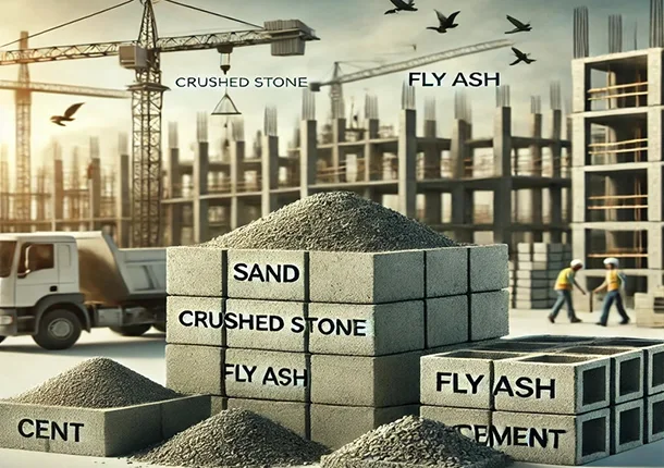 آجرهای بتنی از چه موادی ساخته شده اند؟